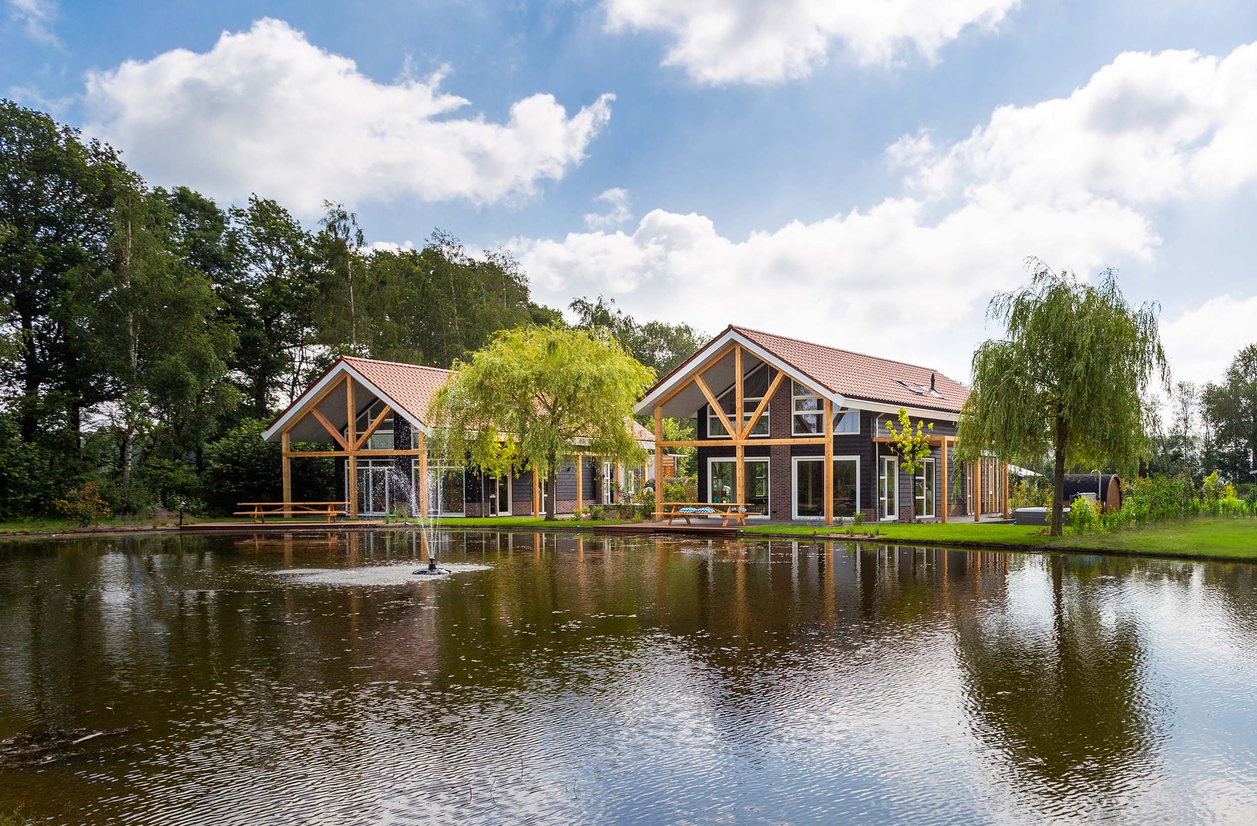 New! Recreation villas with private pool in the Achterhoek region